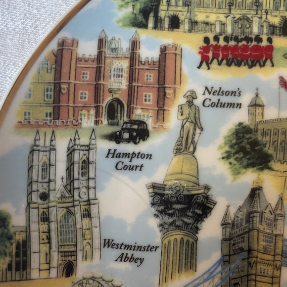 London Souvenir Decorative Plate Fine Quality Porcelain - Picture 7 of 10